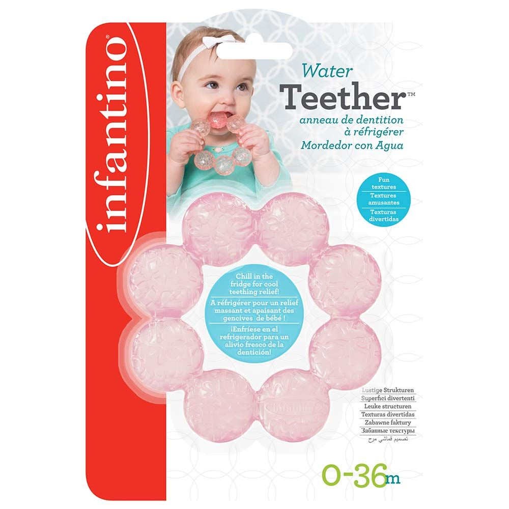 Infantino - Grape Fruit Water Teether - Pink