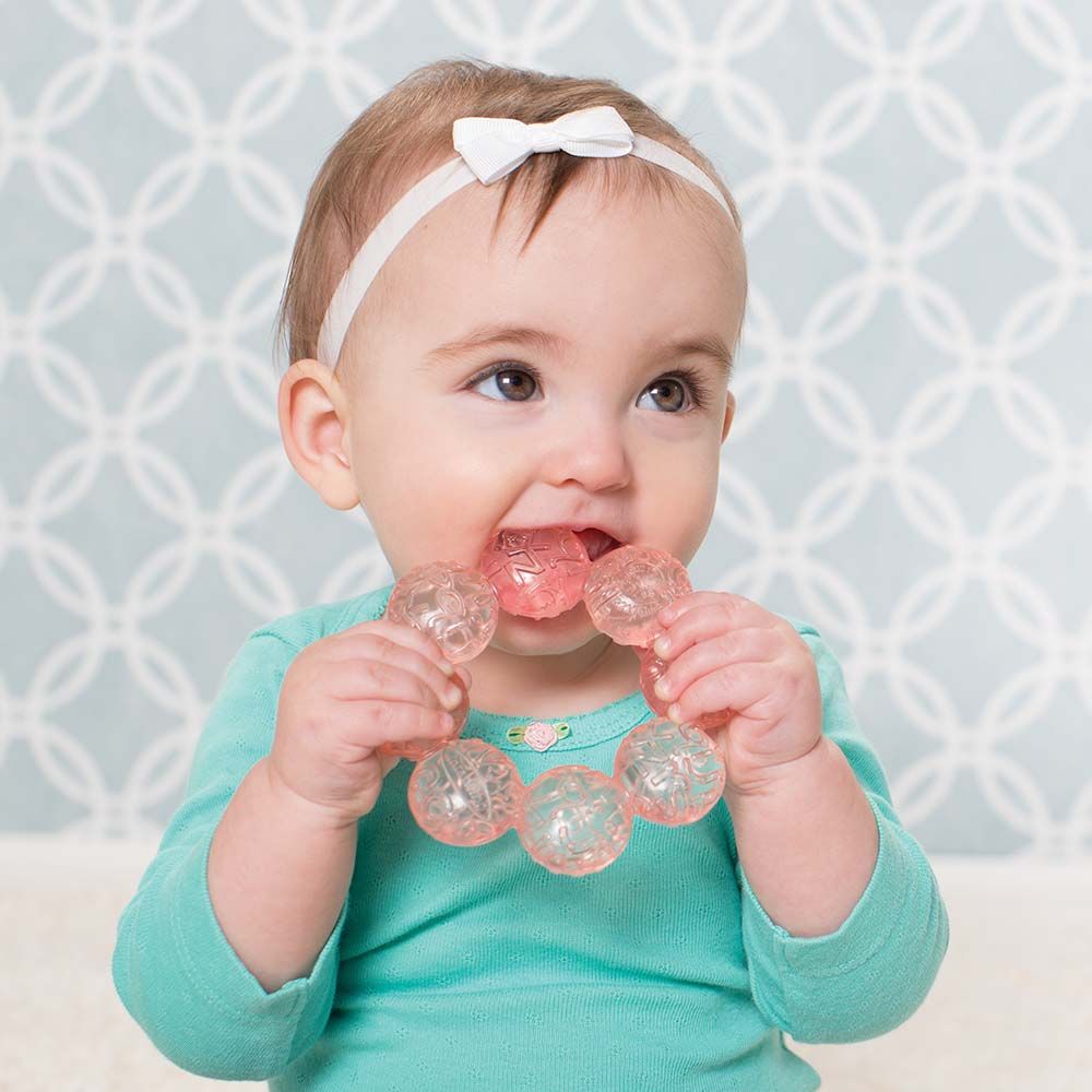 Infantino - Grape Fruit Water Teether - Pink