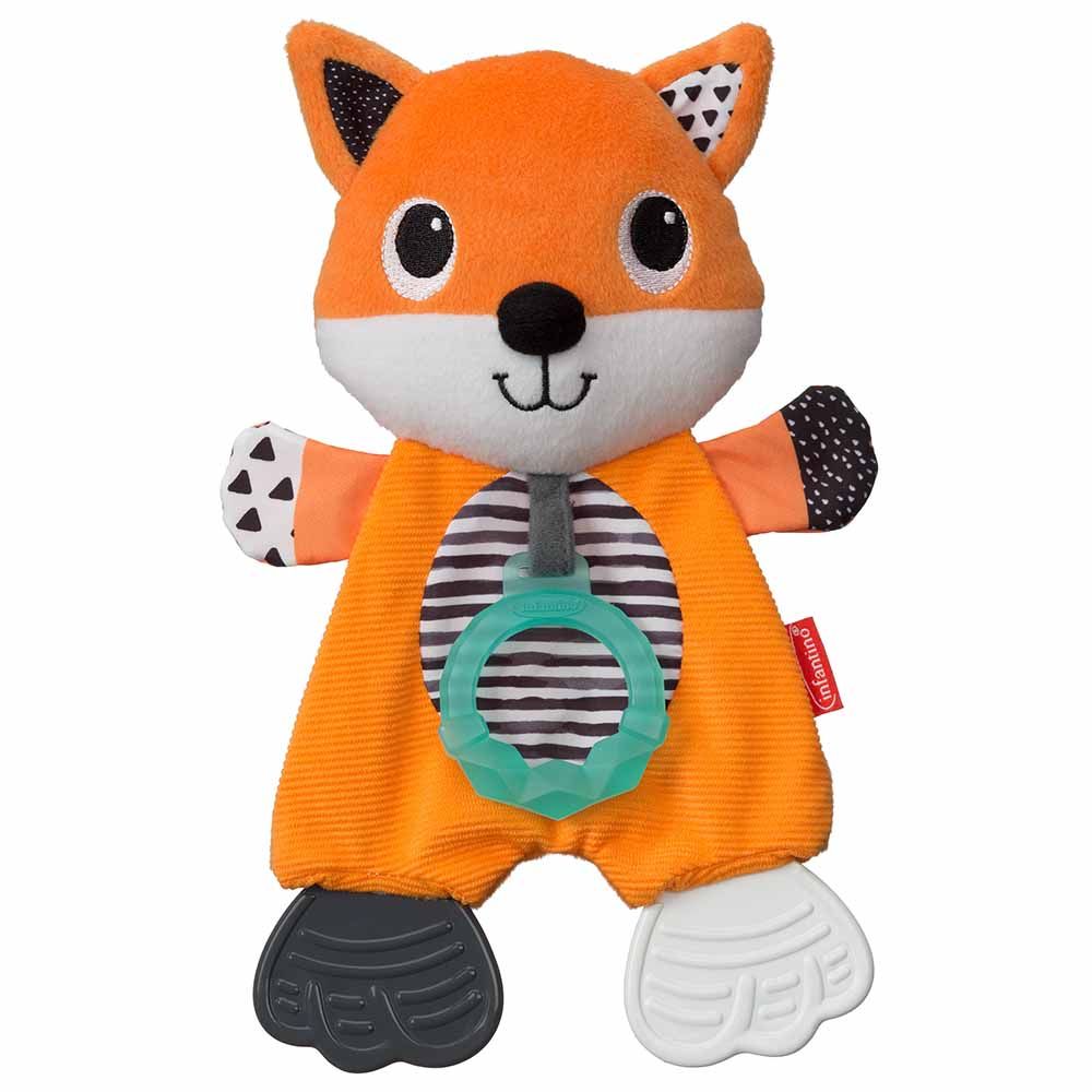 Infantino - Fox Cuddly Teether - Orange