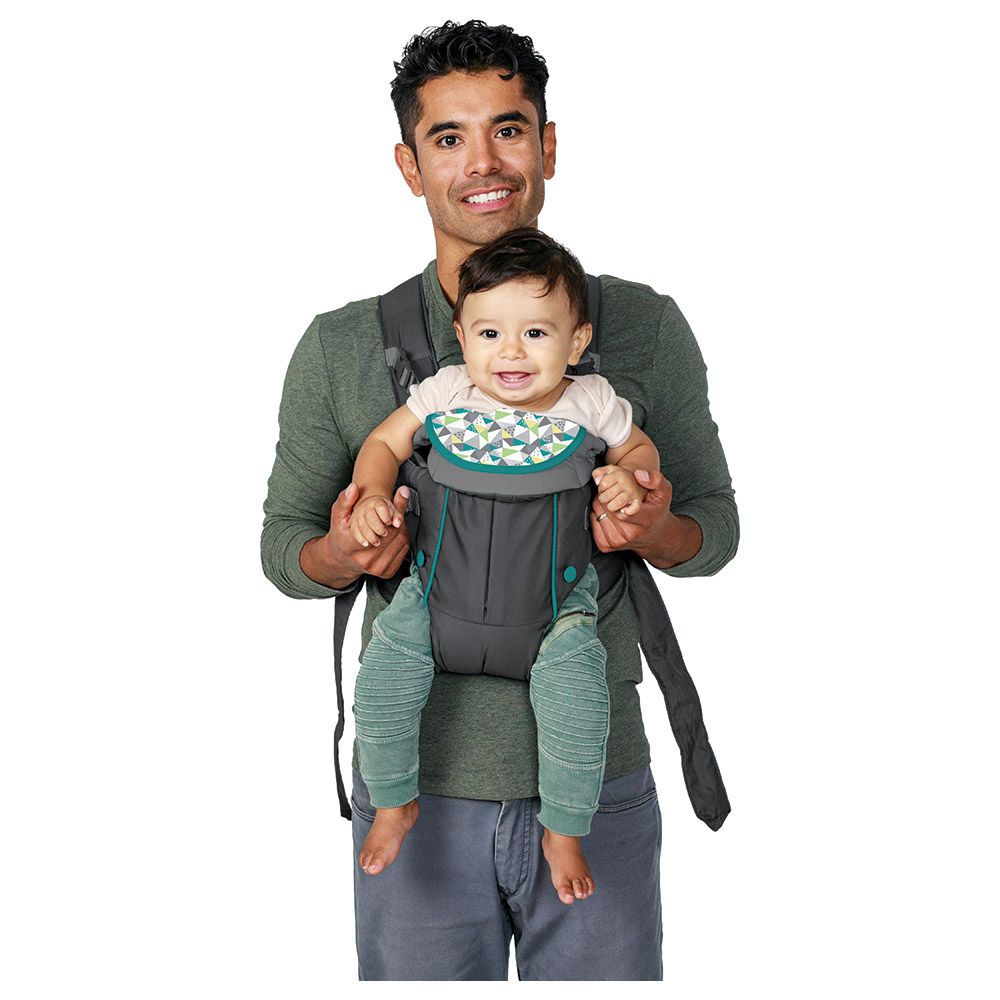 Infantino - Swift Baby Carrier W/ Pocket - Grey