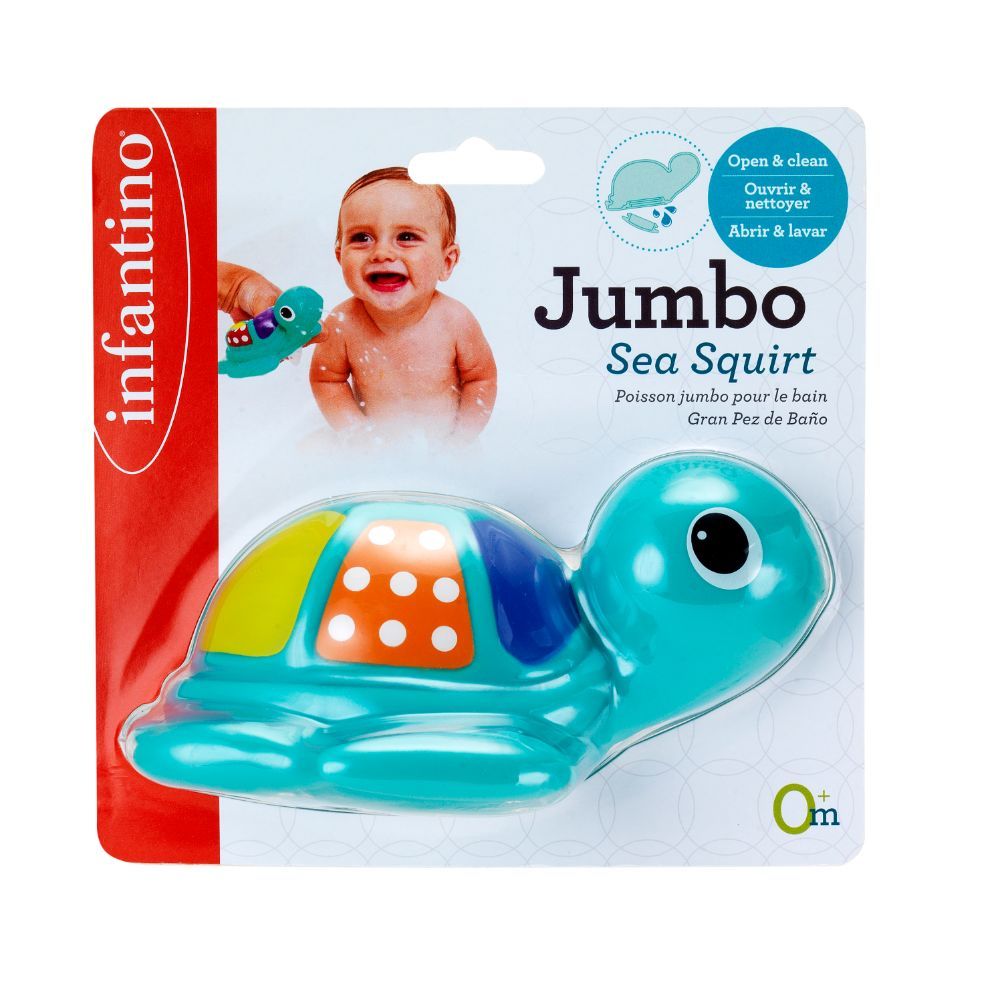 Infantino - Jumbo Sea Squirt - Turtle