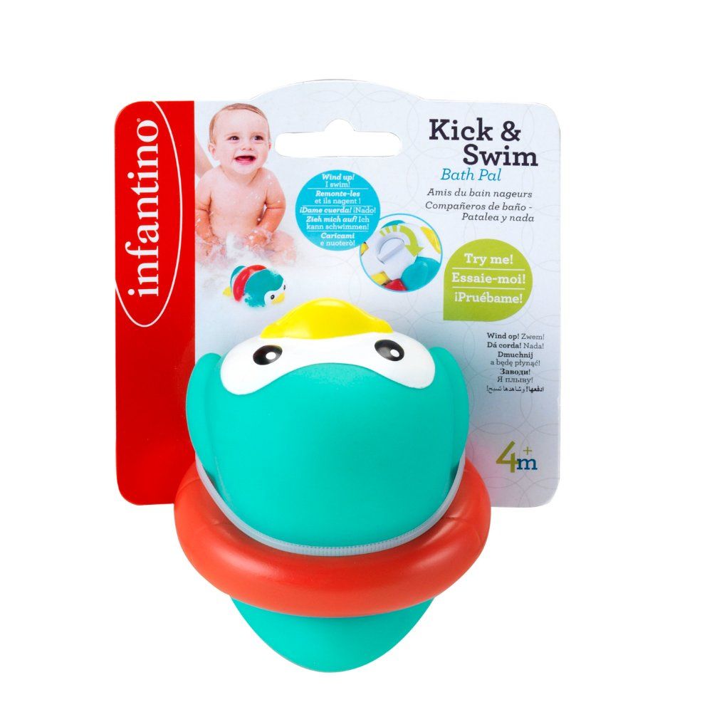 Infantino - Kick & Swim Bath Toys Pals For Baby