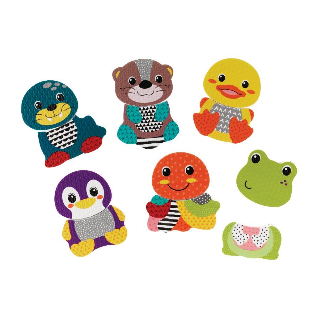 Infantino - Mix & Match Bath Sticker Toy Pals For Baby