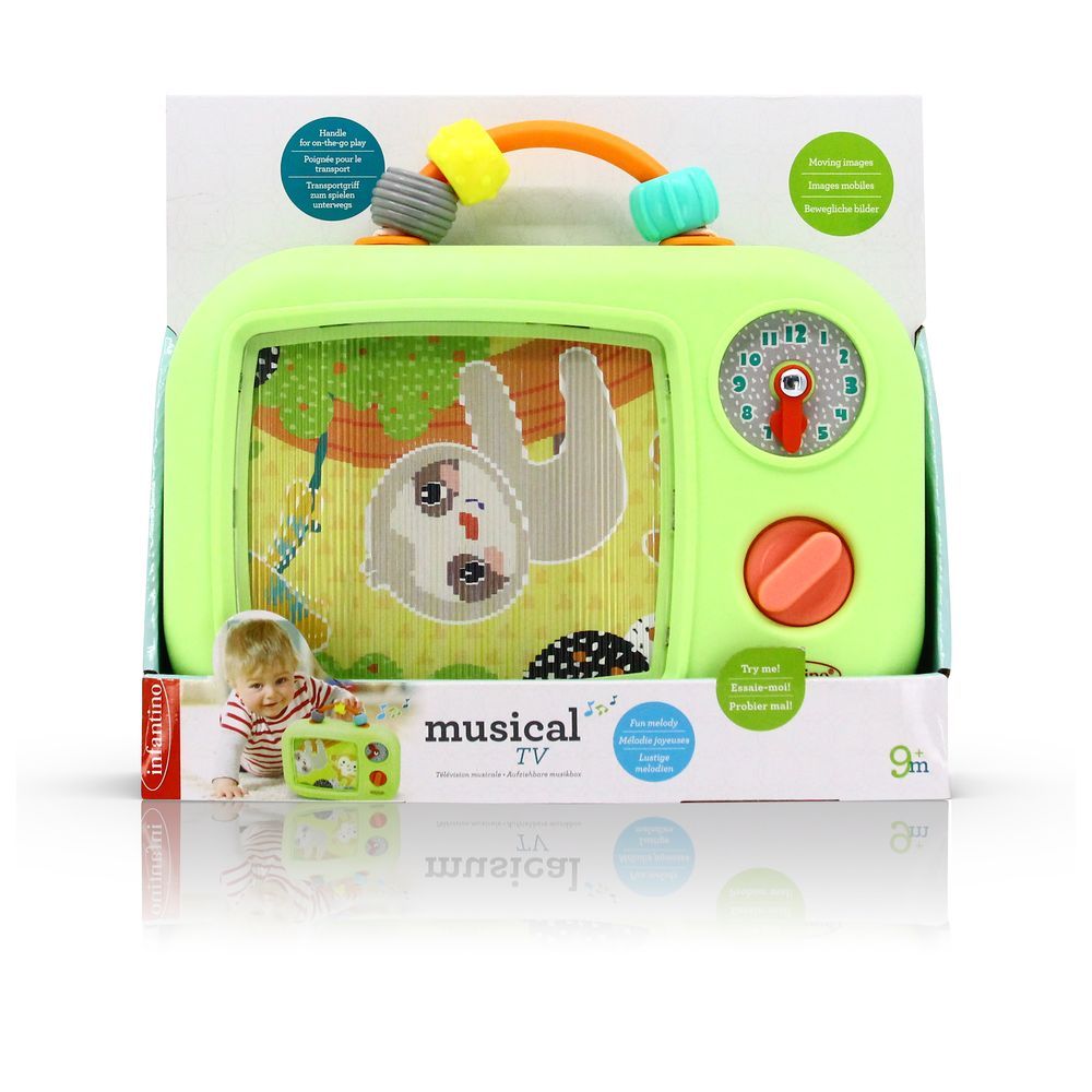 Infantino - Musical TV Toddler Activity Toy