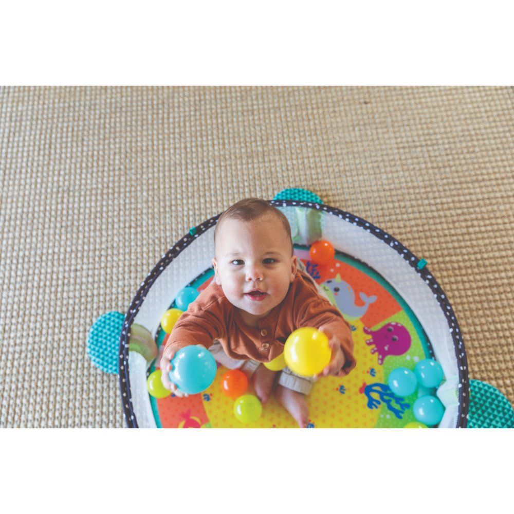 Infantino Grow-With-Me Activity Playmat & Ball Pit For Baby