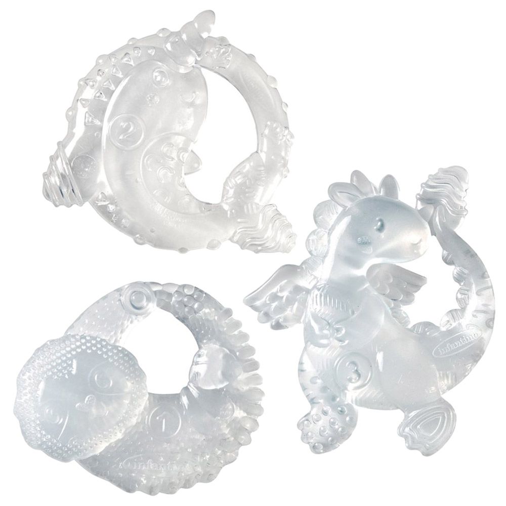 Infantino - Crystal Clear Teething Stages Gift Set