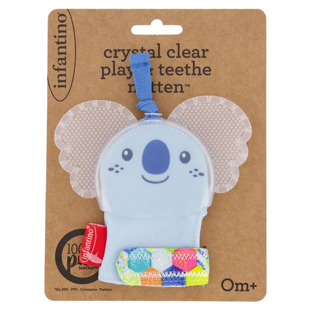 Infantino - Crystal Clear Play & Teethe Mitten