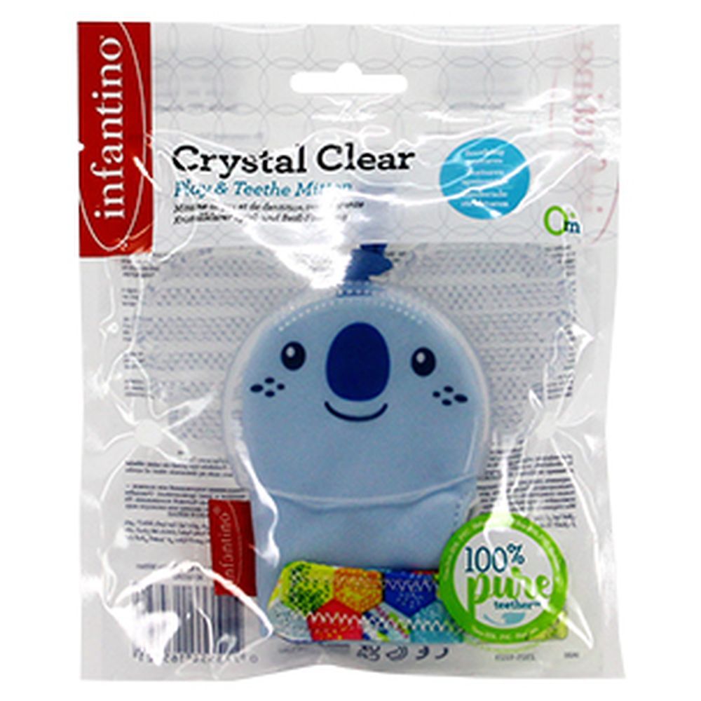 Infantino - Crystal Clear Play & Teethe Mitten