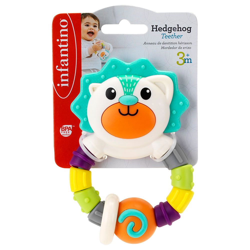 Infantino - Hedgehog Teether