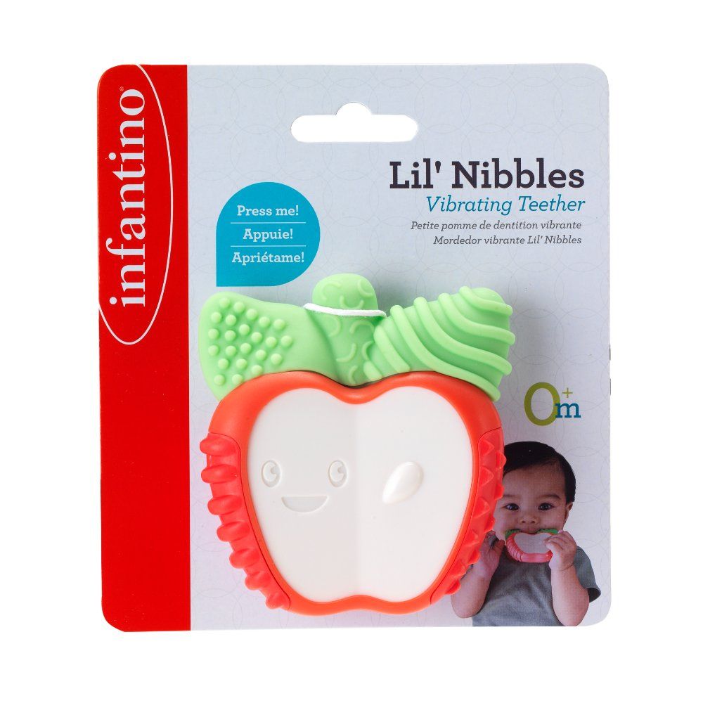 Infantino - Lil' Nibblers Vibrating Teether For Baby