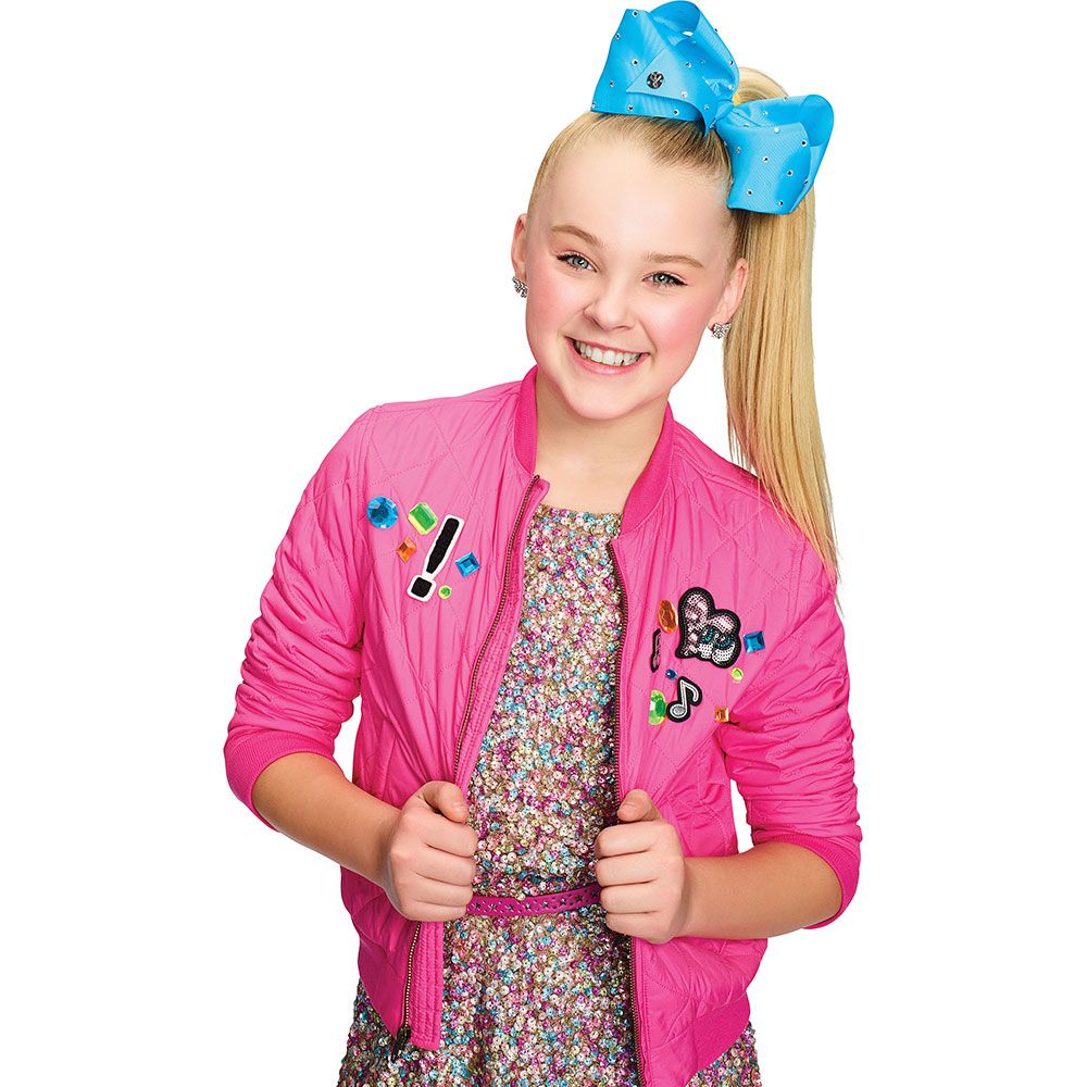 Jojo Siwa - Bow Set - Neon Blue & Neon Pink