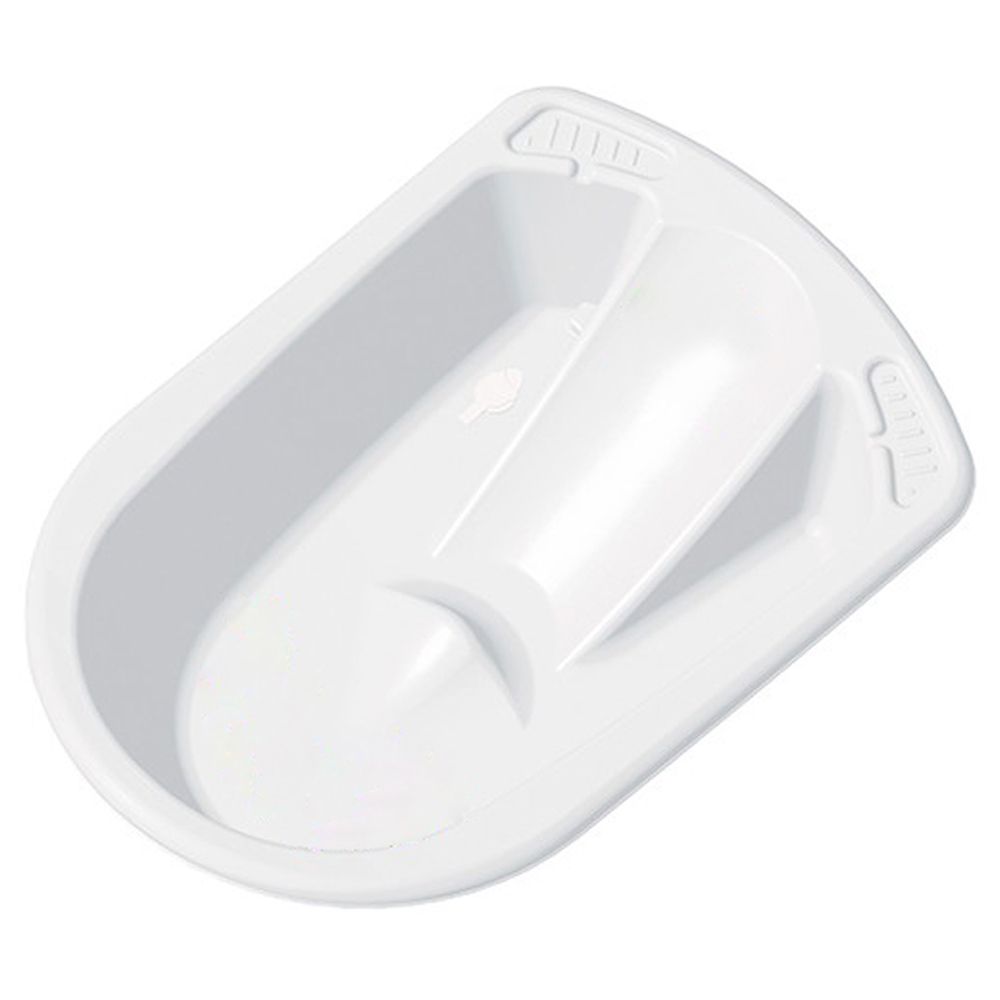 Keeeper - Anatomic Baby Bath Hippo - White