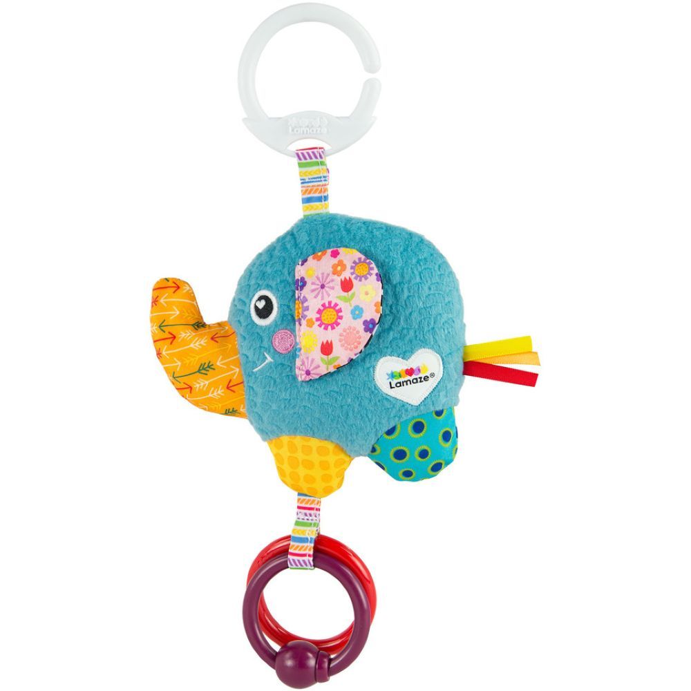 Lamaze - Mini Eloy The Elephant Baby Toy Clip On