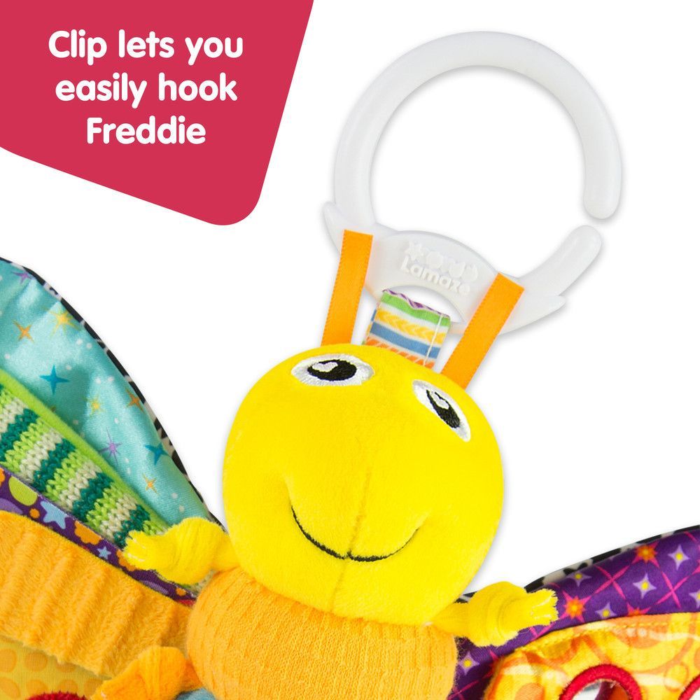 Lamaze - Clip & Go Freddie the Firefly Sensory Toy