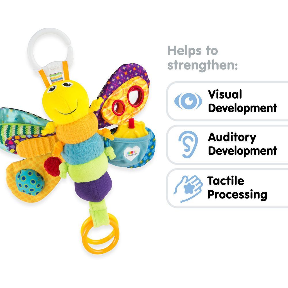 Lamaze - Clip & Go Freddie the Firefly Sensory Toy