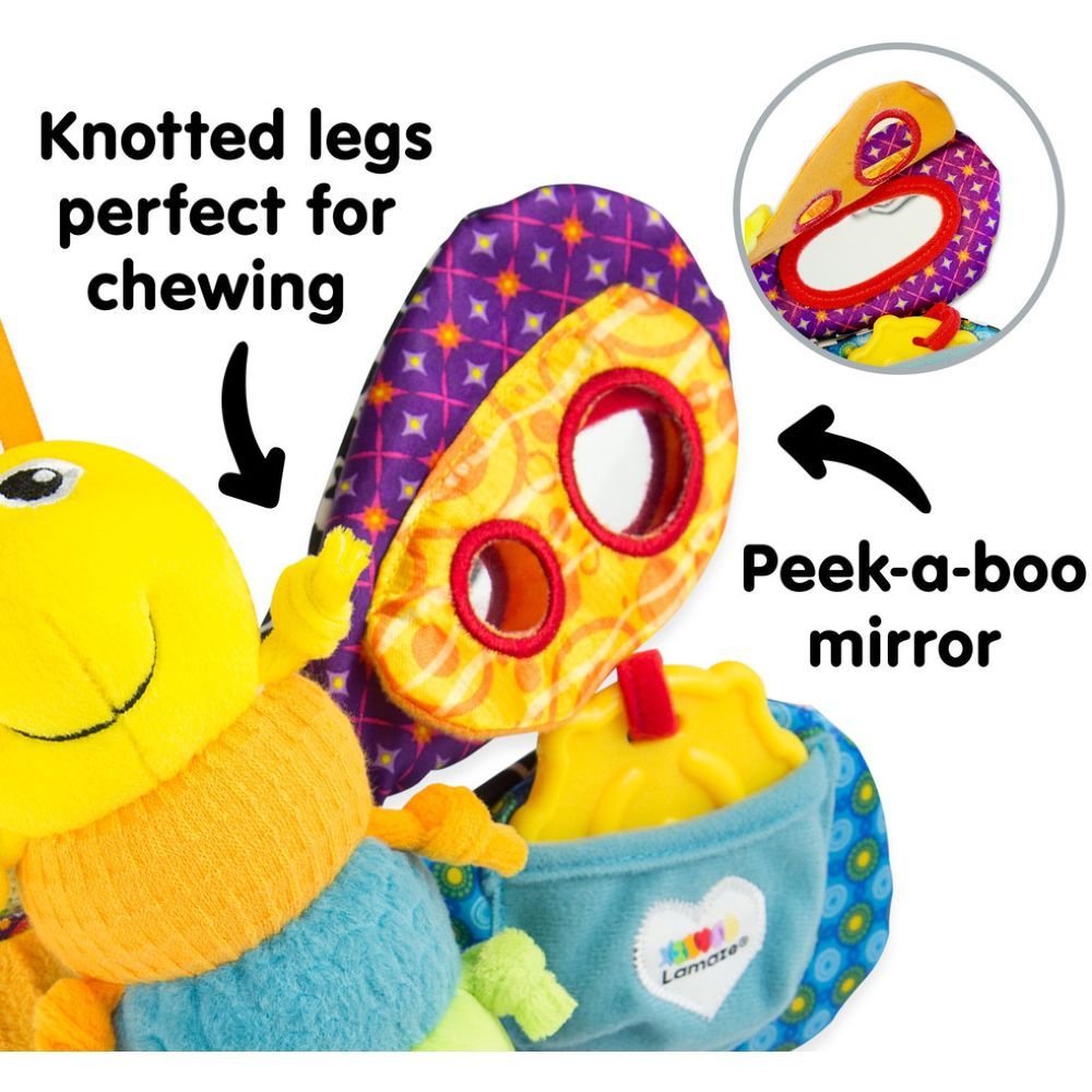 Lamaze - Clip & Go Freddie the Firefly Sensory Toy