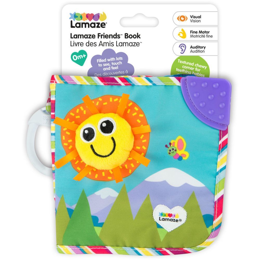 Lamaze - Friends Book Soft Pushchair Toy