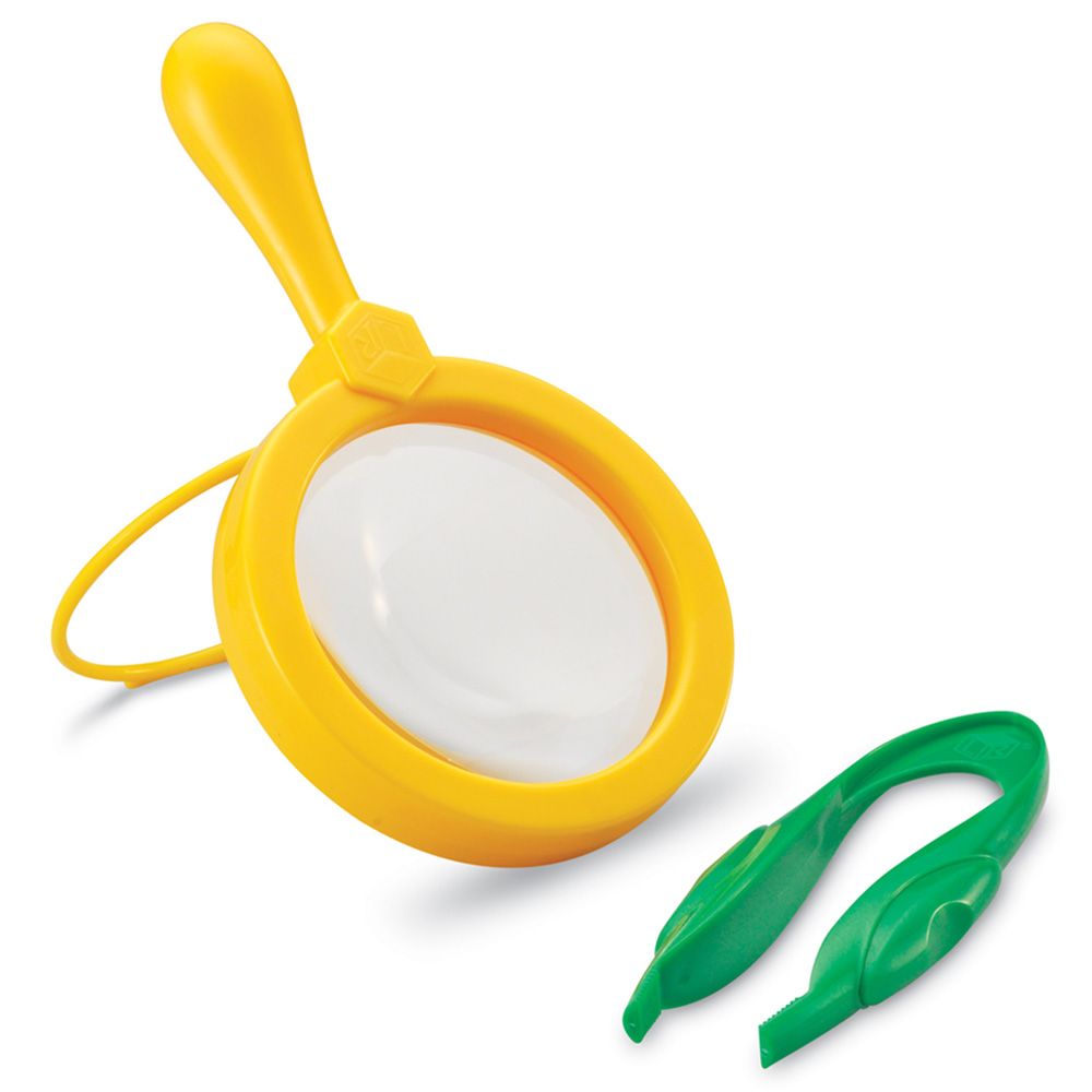 Learning Resources - Magnifier & Tweezer Set - Assorted 1pc