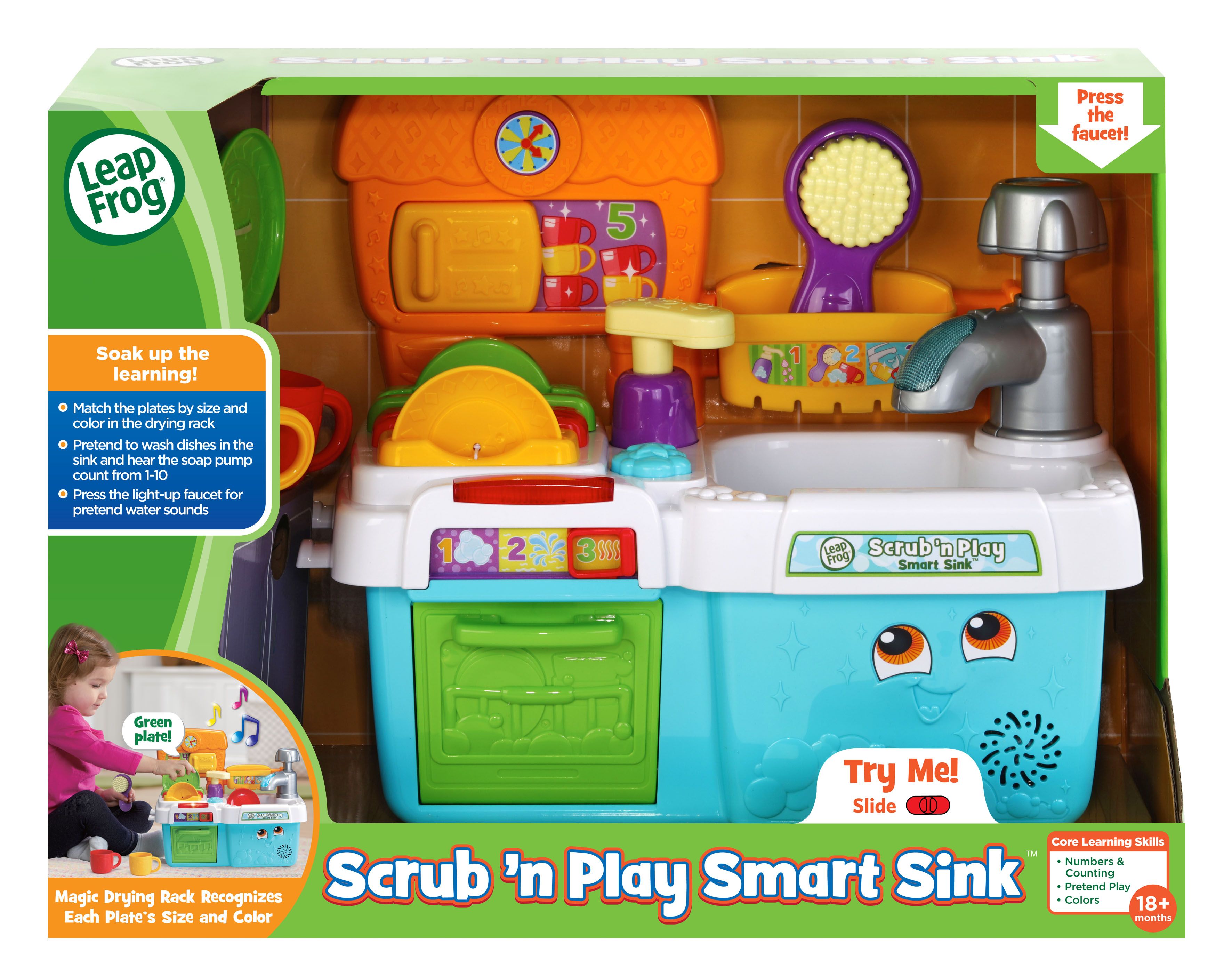 LeapFrog Scrub & Play Smart Sink Toy