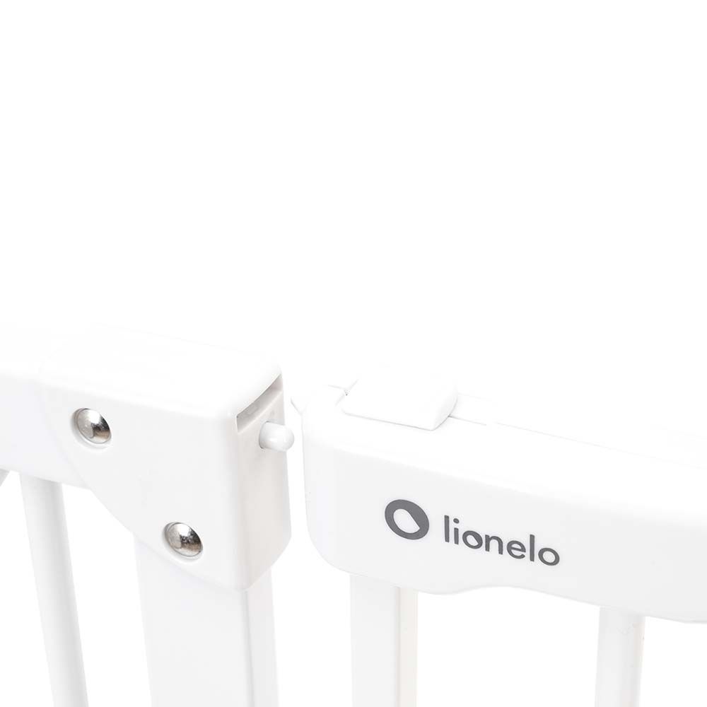 Lionelo - Truus Slim Baby Gate White