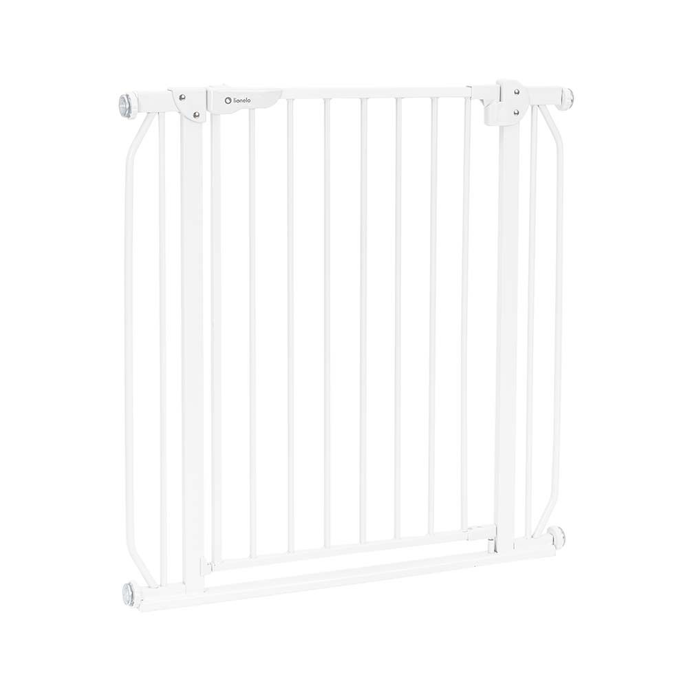 Lionelo - Truus Slim Baby Gate White