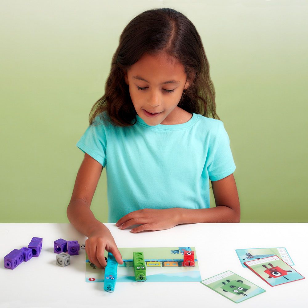 Learning Resources - Mathlink Cubes Number Blocks 1-10 Activity Set