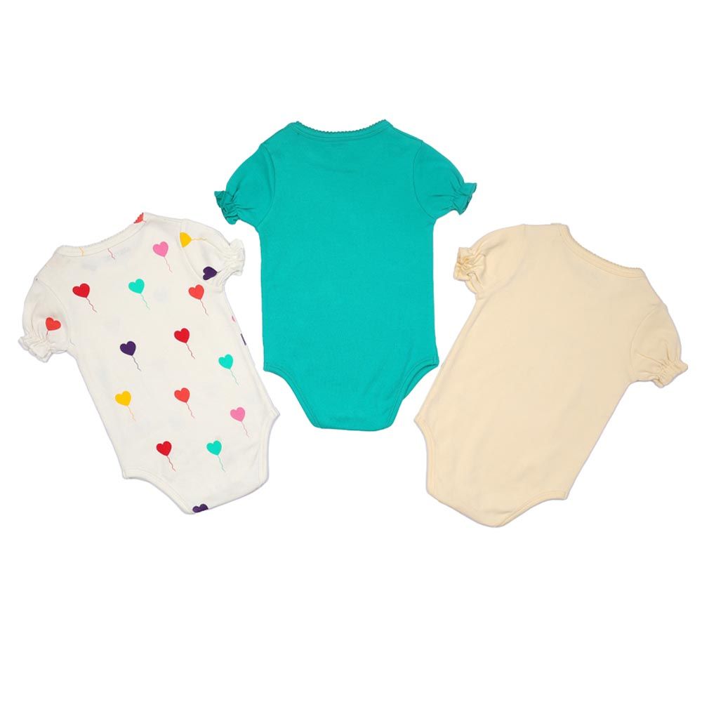 Aiko - 3pc-Set - Play Days Printed Baby Bodysuit