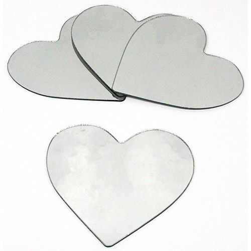 RoomMates Heart Peel & Stick Mirrors (4 Pack)