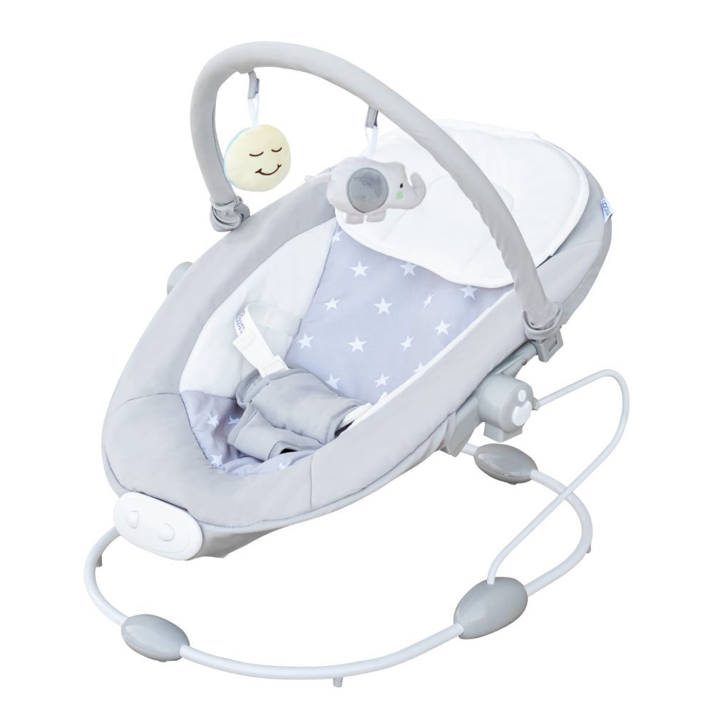 Moon - Hopper Baby Bouncer - Light Grey