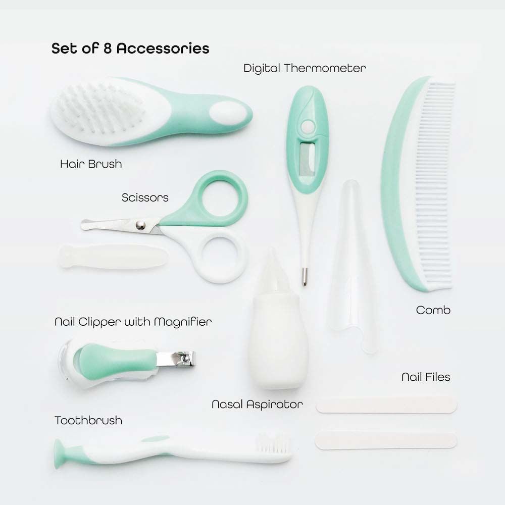 Moon - Baby Health Care & Grooming Kit - Teal