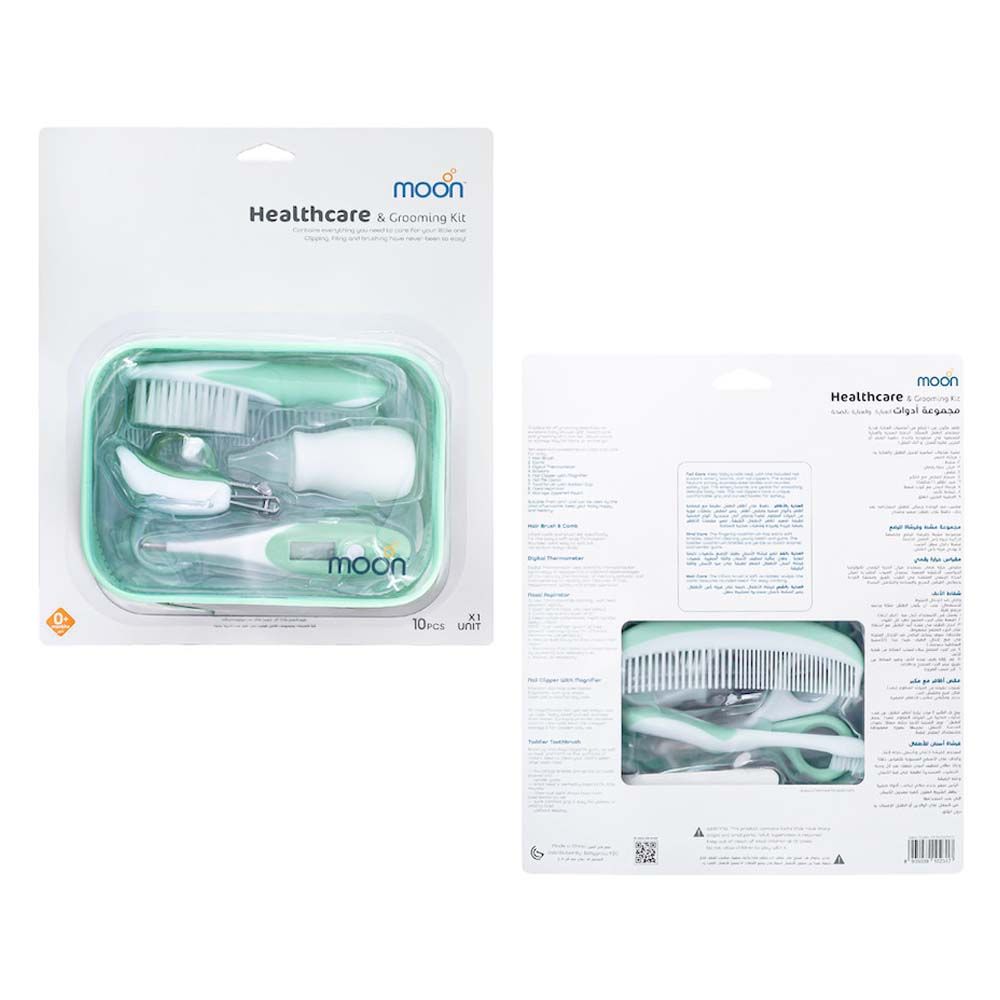 Moon - Baby Health Care & Grooming Kit - Teal