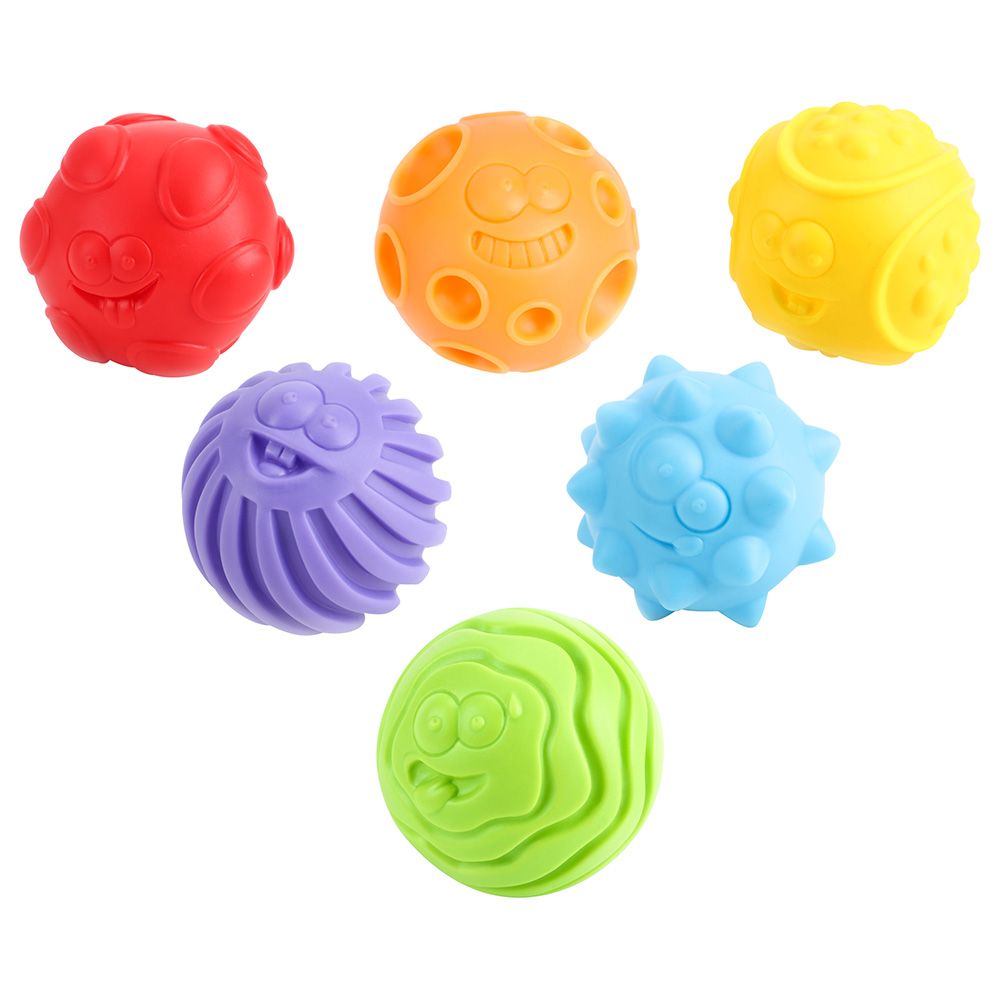 Moon - Sensory Textured Toy Balls 6pc-Set