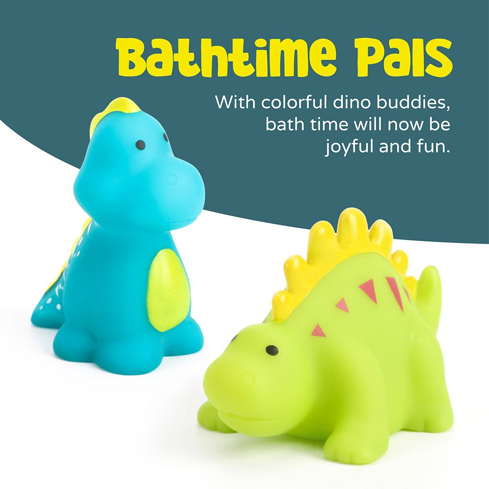 Moon - Dino Baby Bath Toys - 5 pcs