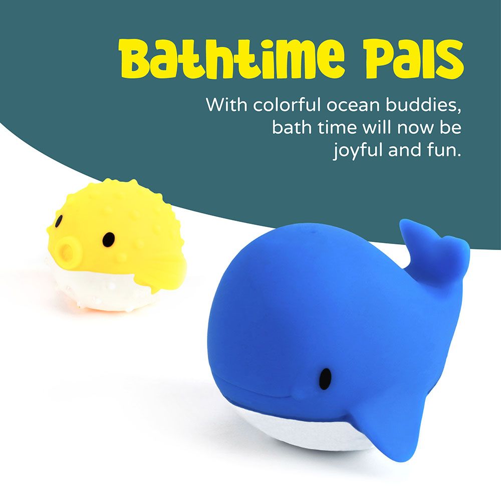 Moon - Aquatic Baby Bath Toys - 5 pcs