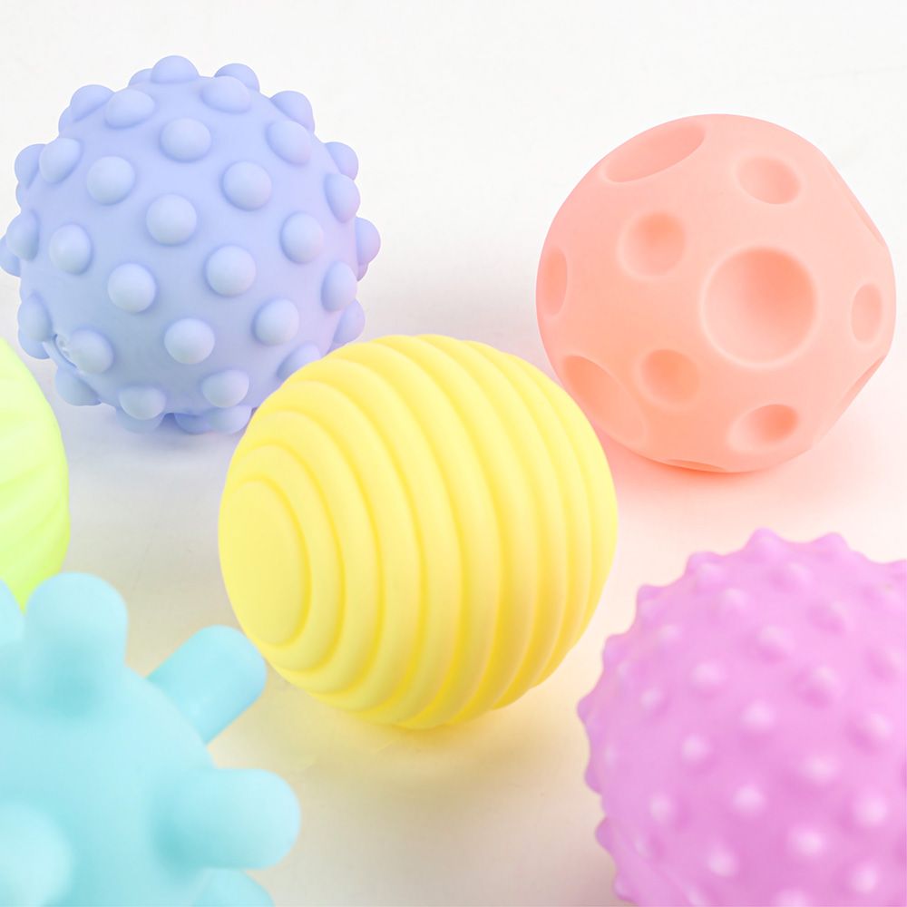 Moon - Baby Soft Textured Balls 6pc-Set