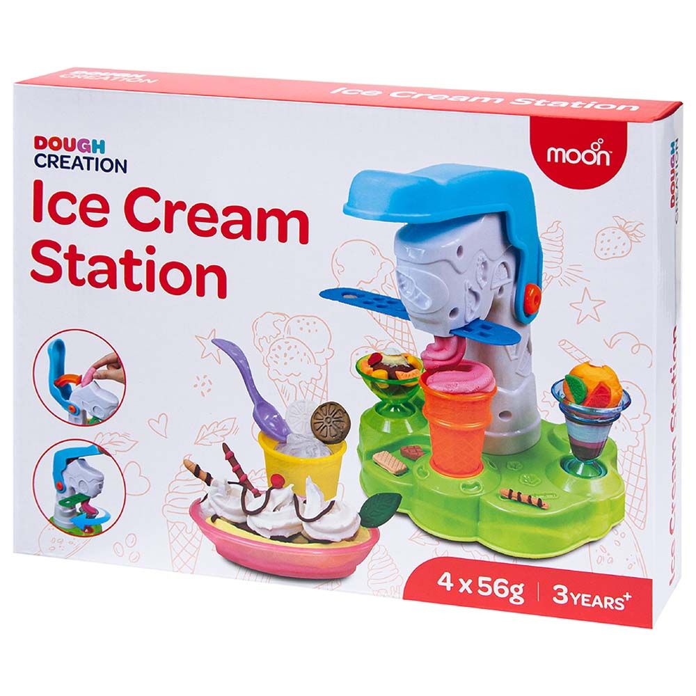 Moon - Dough Creation Ice Cream Station - 4pcs - 56g