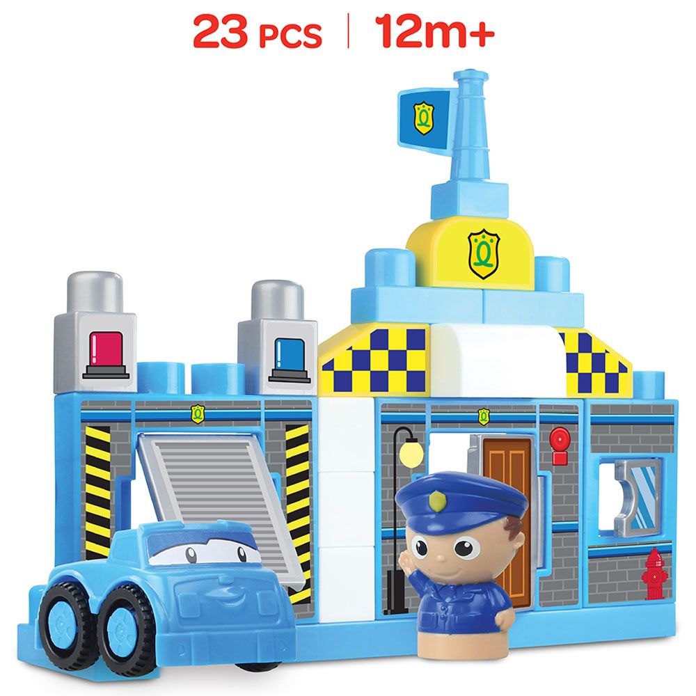 Moon - Police Squad Building Block Toy Set - 23pcs