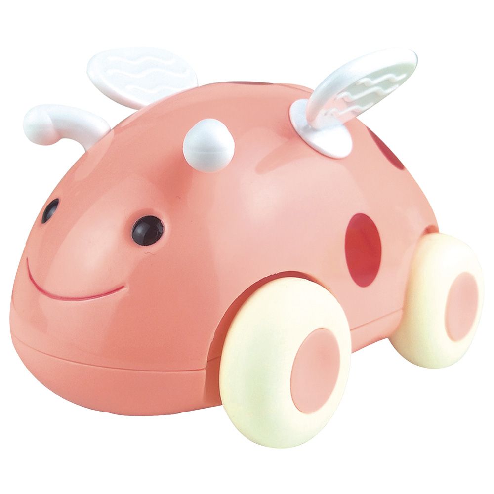 Moon - Bumble Buzz Pull Back Toy w/ Lights & Music - Ladybird