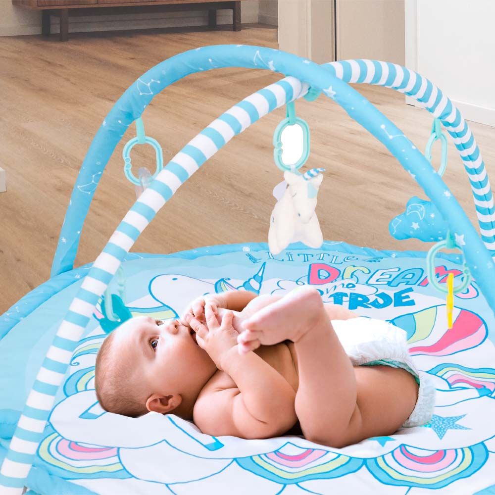 Moon - Perky Baby Playmat & Activity Gym - Unicorn