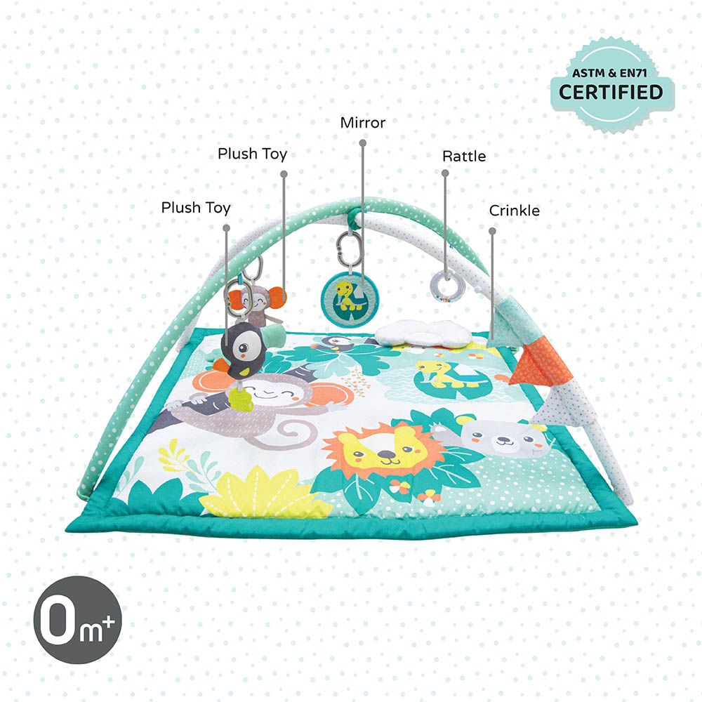 Moon - Jungle Friends Baby Playing Mat