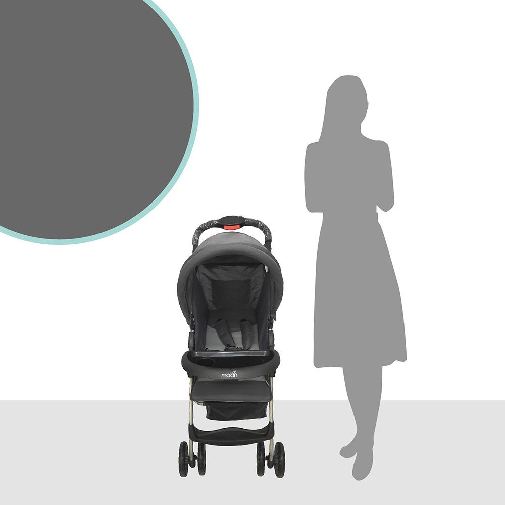 Moon - Baby Stroller - Grey