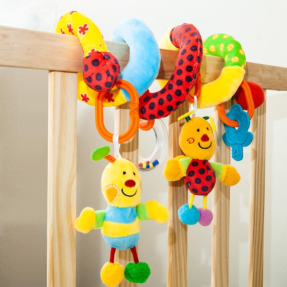 Moon - Spiral Activity Hanging Bee Toys