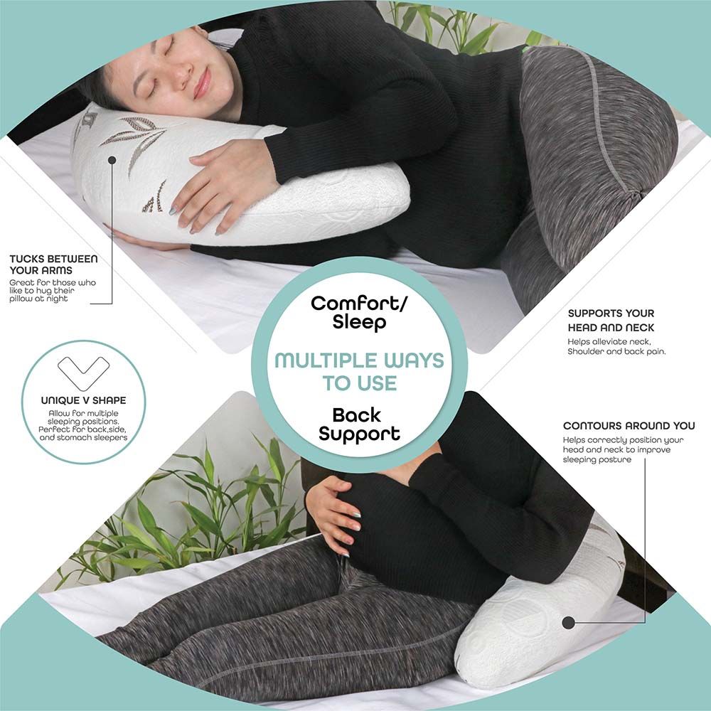 MOON - Heat Regulating Support Pillow With Bamboo Rayon