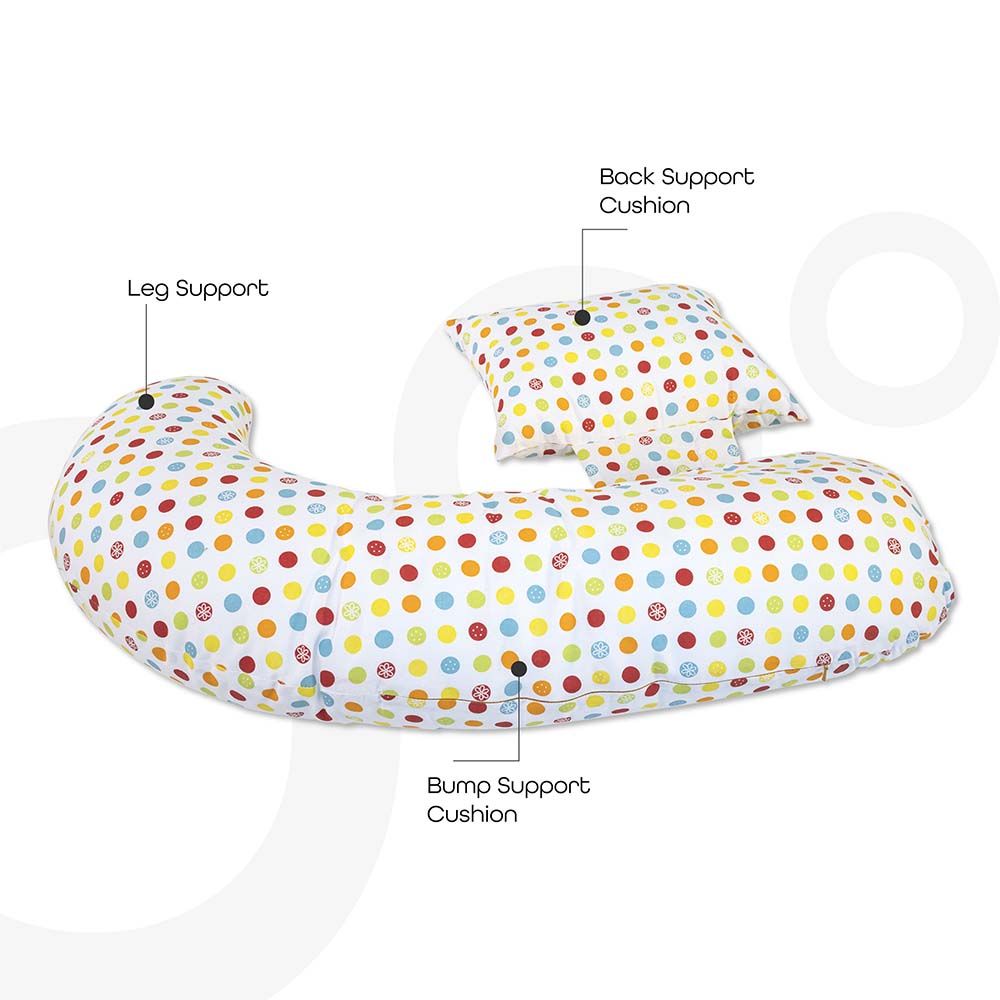 MOON - Multi-Position Pregnancy Pillow - Dot