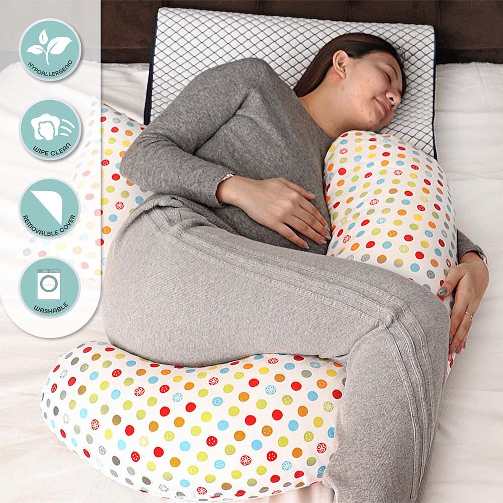 MOON - Multi-Position Pregnancy Pillow - Dot