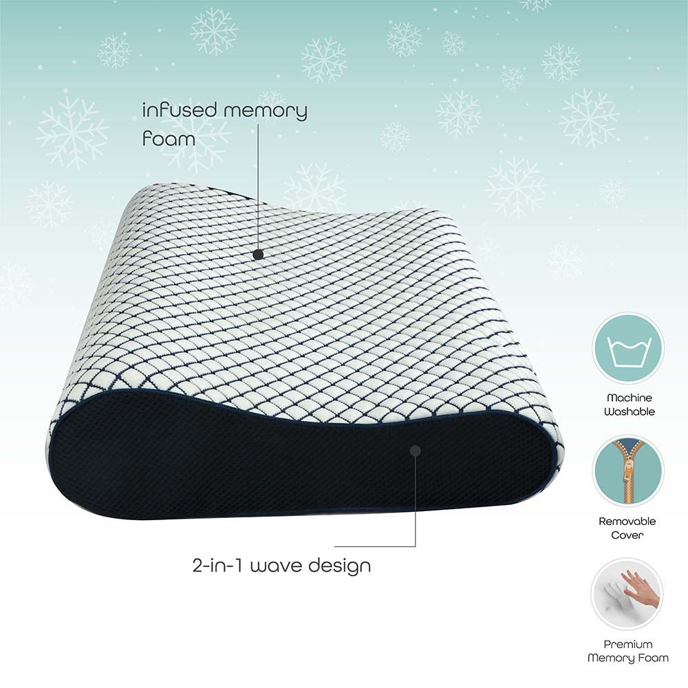 MOON - Moon Medical Orthopedic Contour Cooling Gel Pillow