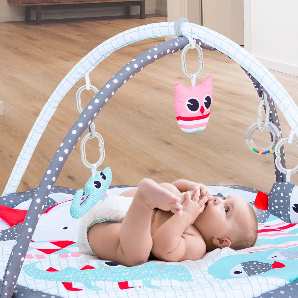 MOON - Perky Baby Playmat And Activity Gym Good Day