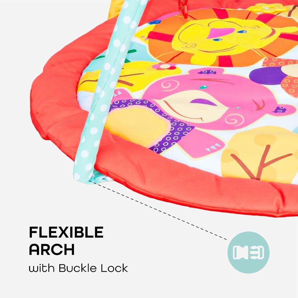 MOON - Perky Baby Playmat And Activity Gym Animals