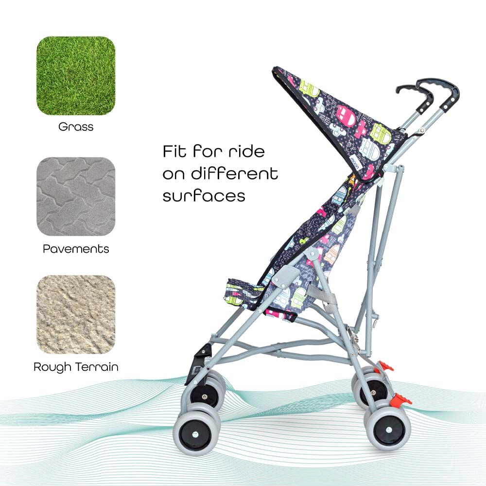 MOON - Jet-Ultra Light Weight/Compact Fold Buggy Stroller Cars