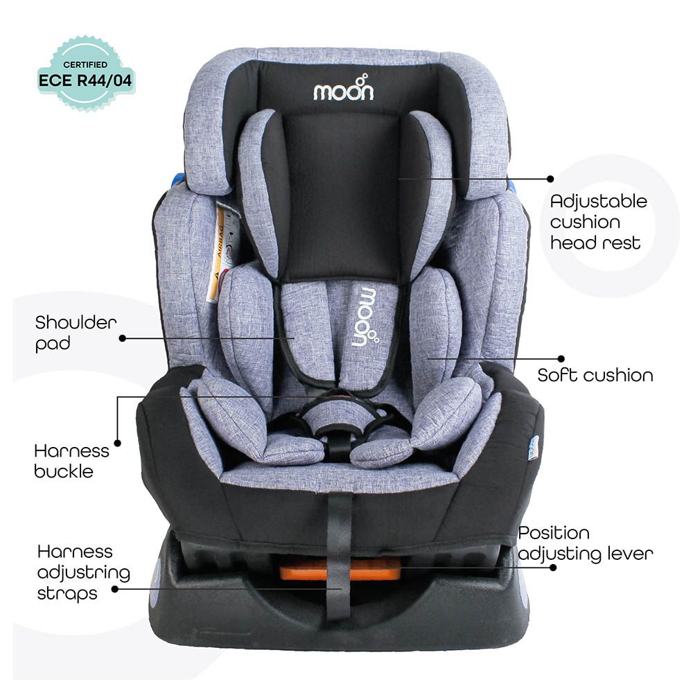 Moon - Sumo Baby/Infant Car Seat - Violet Black